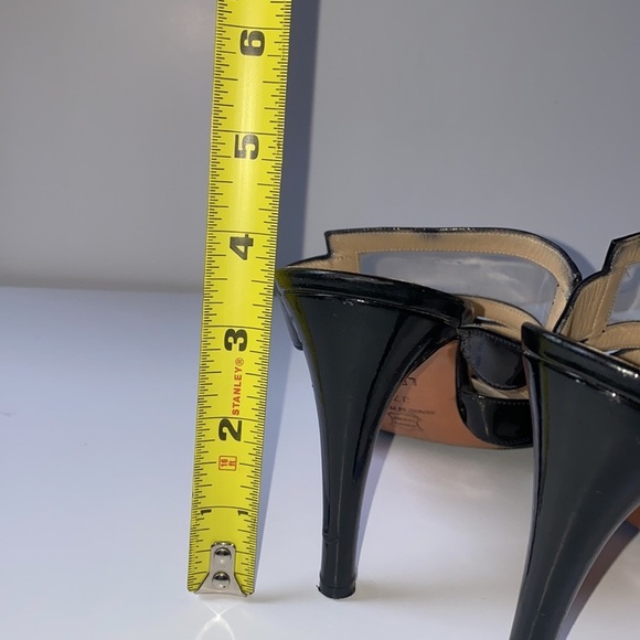 Vintage 1990s‎ Todd Oldham Springolator leather heels, black patent leather - Picture 11 of 12